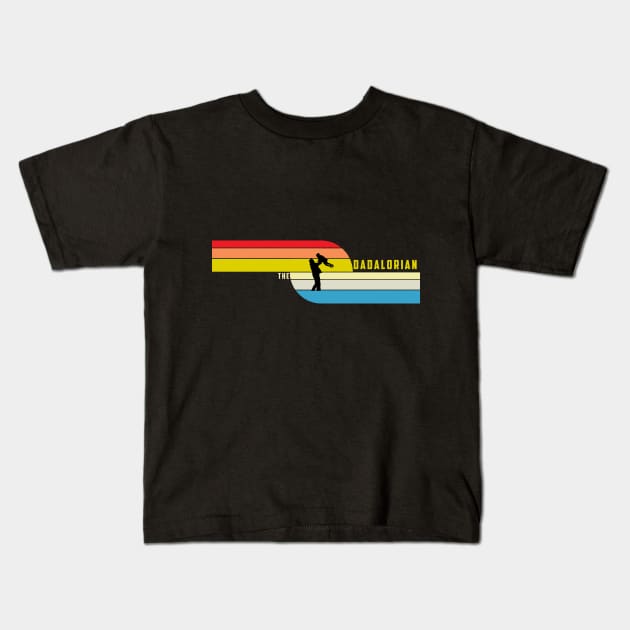 the dadalorian Kids T-Shirt by Halmoswi